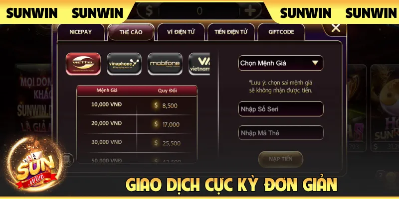 Giao dịch cực kỳ đơn giản